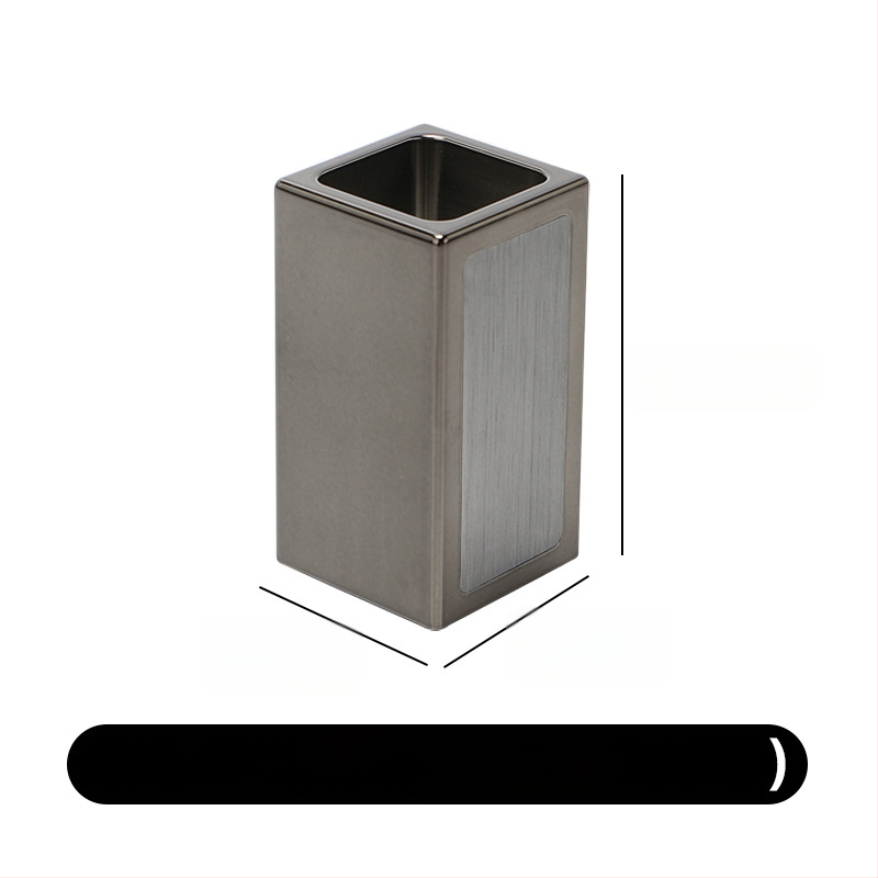 Dantų krapštukų laikiklis - Space Aluminum, atsparus kritimui, šviesus prabangos stilius, barui ir namų naudojimui