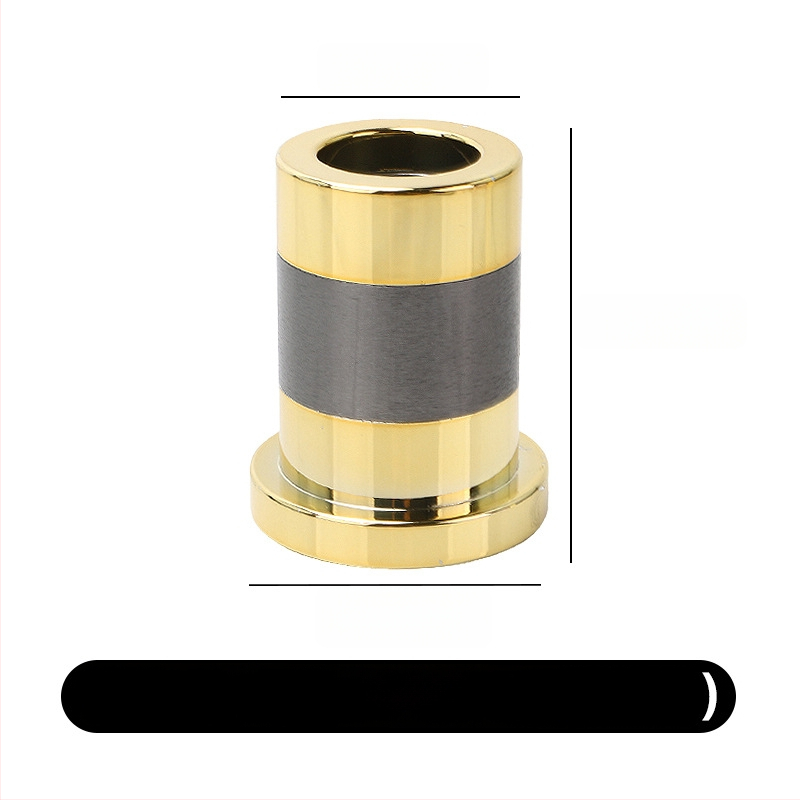 Dantų krapštukų laikiklis - Space Aluminum, atsparus kritimui, šviesus prabangos stilius, barui ir namų naudojimui