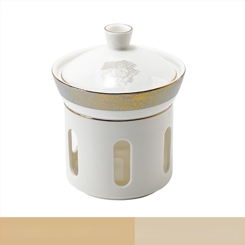 Portselanist hotellilaua serveerimiskomplekt, hiina stiil, glasuurpind, kohandamine ja logotüübi trükkimine