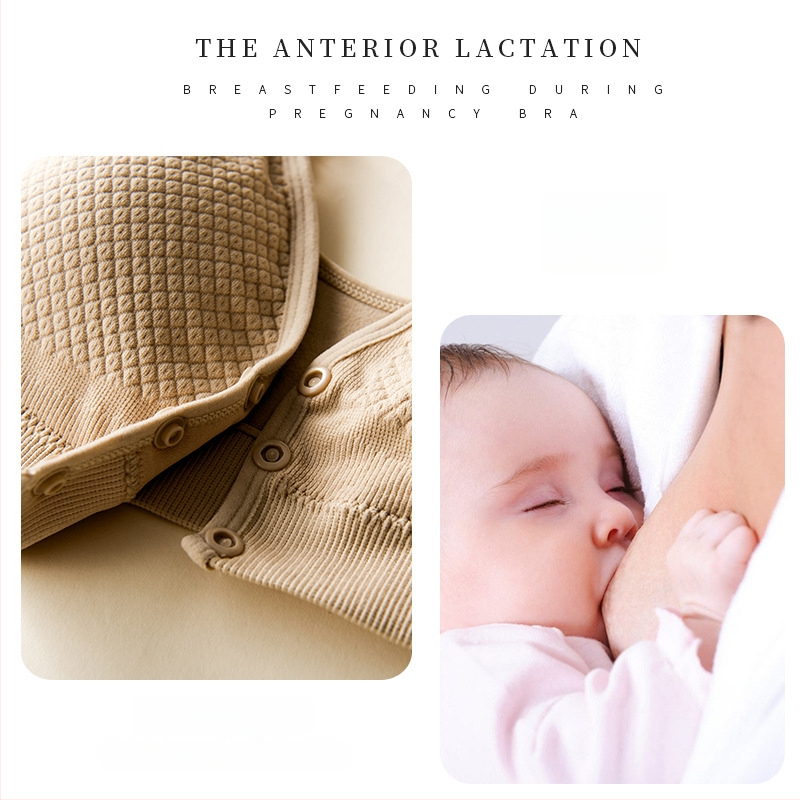 Žindymo liemenėlė su priekinio užsegimo, formuoti puodeliai, be kablių, su fiksuotais dvigubais petnešomis, nailonas/lycra audinys