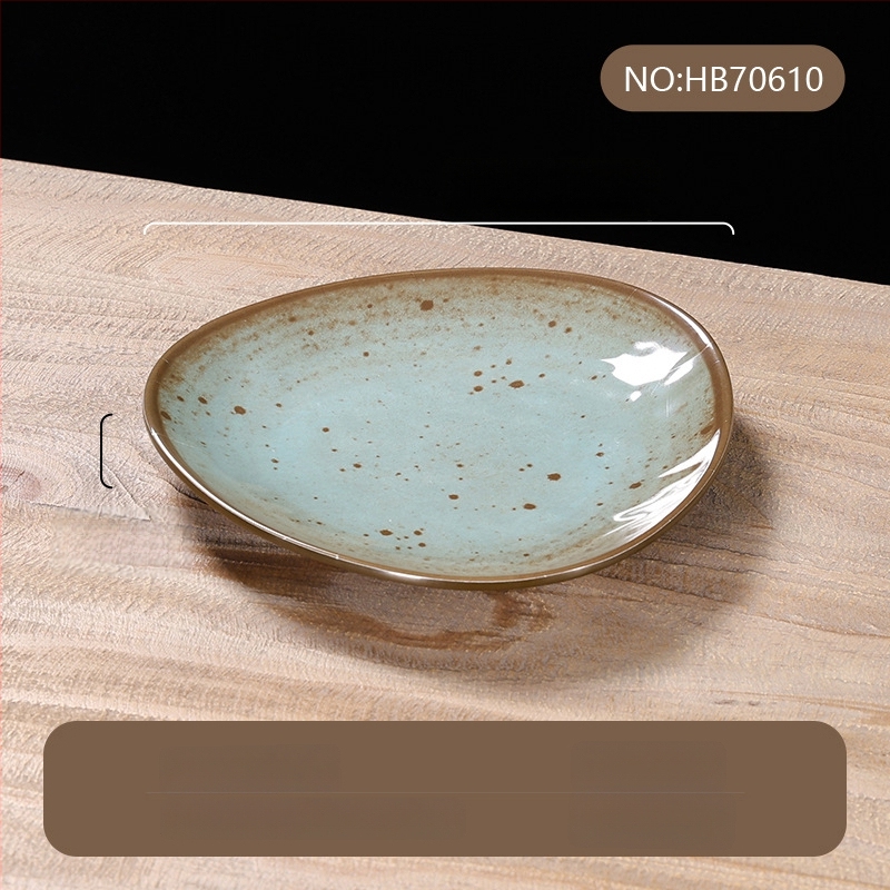 Melamiini lauanõude komplekt nelja osaga – portselanitaoline glasuurmotiiv, kaasaegne stiil, Belein bränd, kohandatav