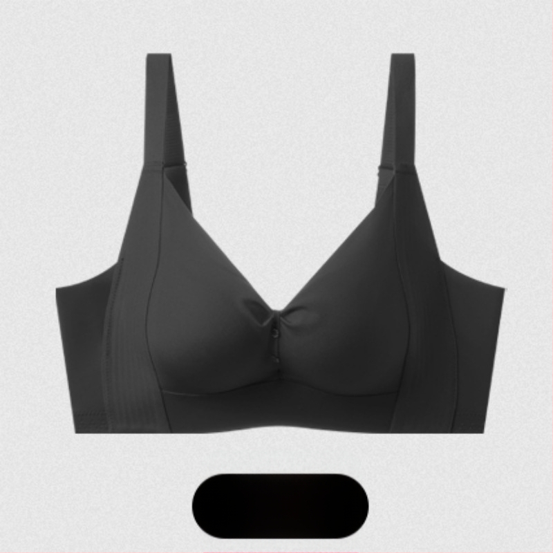 Qixuan Бра, 3/4 чашка, чашка с тънък горен ръб и дебело дъно; нейлонова материя, подплата модал 50–70%, фиксирани двойни презрамки, събиране