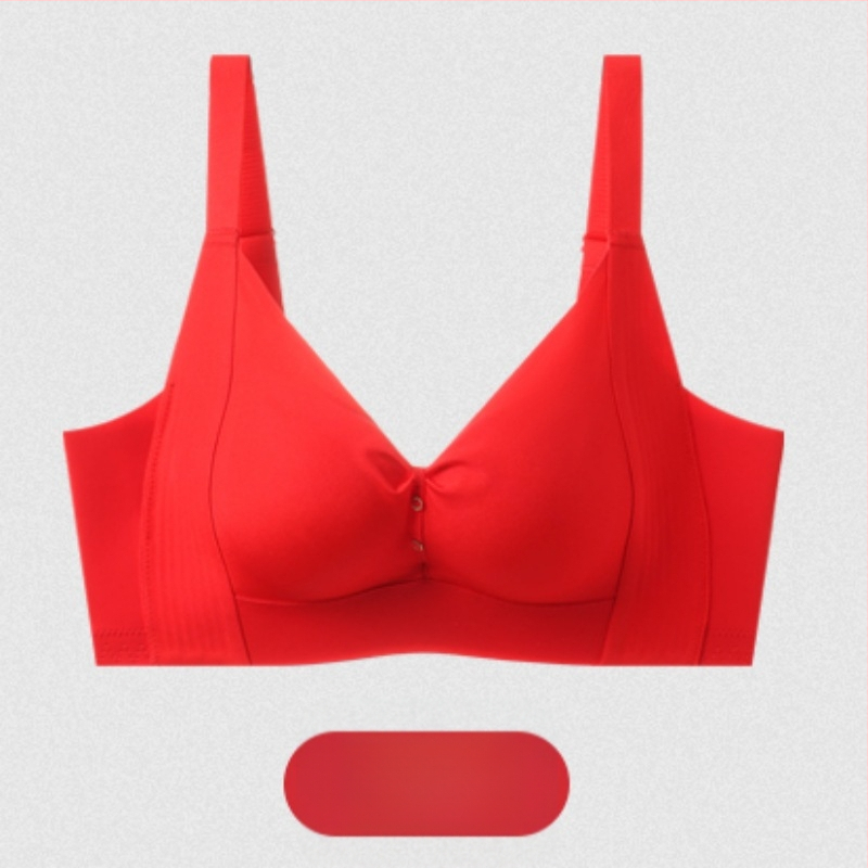 Qixuan Бра, 3/4 чашка, чашка с тънък горен ръб и дебело дъно; нейлонова материя, подплата модал 50–70%, фиксирани двойни презрамки, събиране