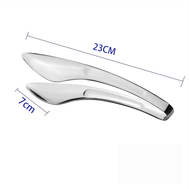 Roostevabast terasest toiduklipsid ja väike kandik buffee jaoks – moods minimalistlik stiil, äri- ja koduseks kasutamiseks, kohandatav