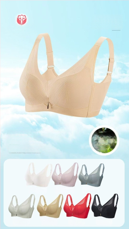 Belaidė push-up liemenėlė su 3/4 kaušelių, nuimamos petnešos, užpakalinis užsegimas, nailonas