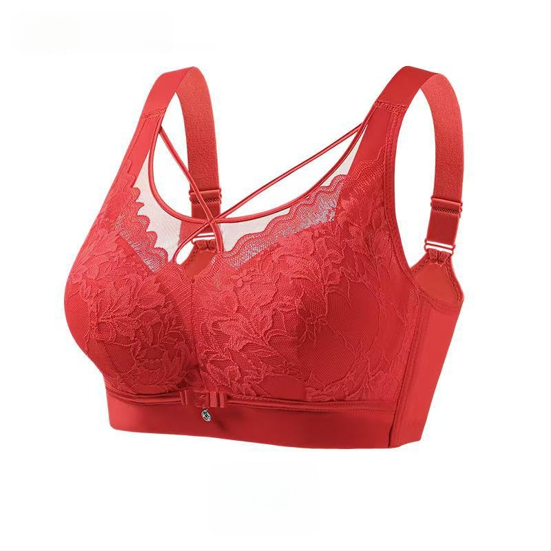 Bešiuotinė braletė su prancūziško stiliaus nėriniais, be siūlių dizainas, pilnas kaušės forma su putų įdėklu, pagrindinis nailoninis audinys, įdėklas iš spandekso, fiksuoti peties dirželiai, nugaros keturių eilių kabliukų užtrauktukas