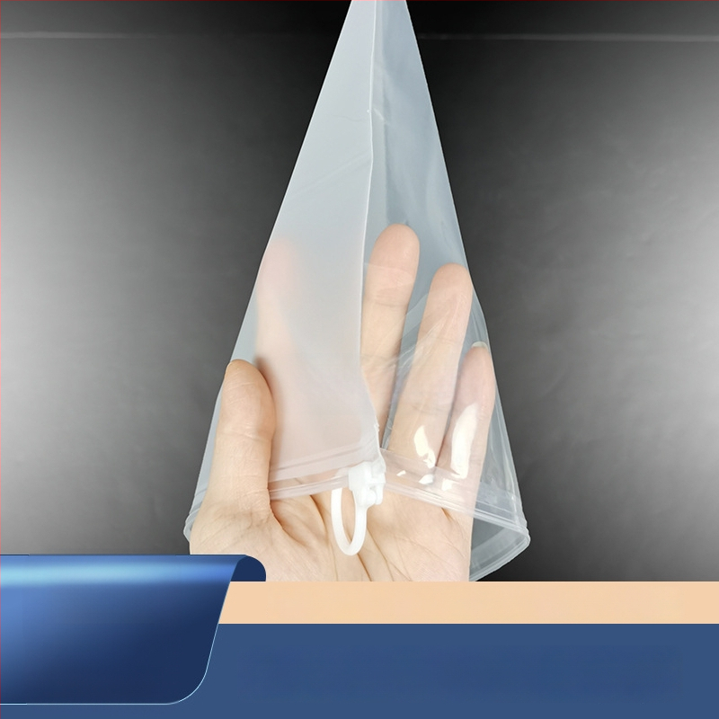 Apatiniams drabužiams skirtas įpakavimo maišelis, PE+CPE medžiaga, pardavimo įpakavimas, logotipo spauda