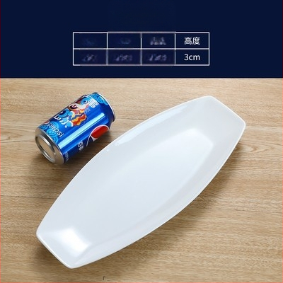 Kalaplaat, ovaalne, paksenenud, Materjal: siidilill, Quanfu bränd, Jaapani stiil