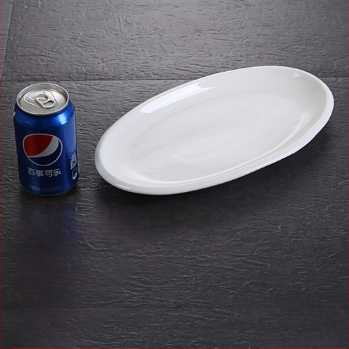 Kalaplaat, ovaalne, paksenenud, Materjal: siidilill, Quanfu bränd, Jaapani stiil