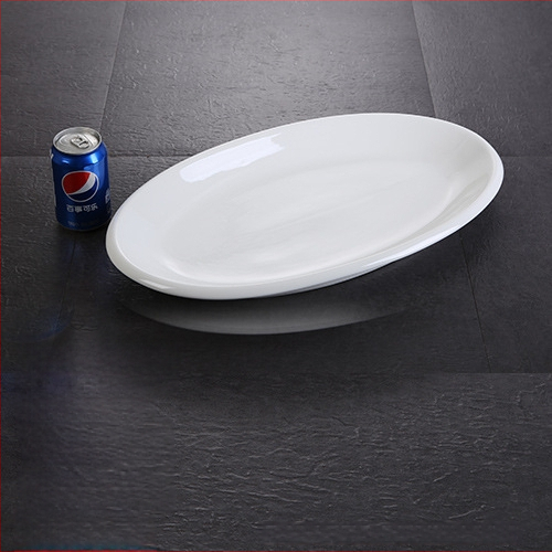 Kalaplaat, ovaalne, paksenenud, Materjal: siidilill, Quanfu bränd, Jaapani stiil