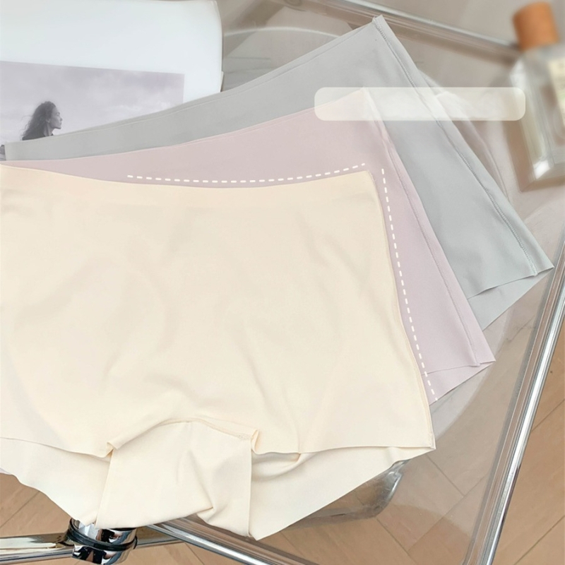 Ice Silk besprijekorne ženske sigurnosne šortse s pamukom u području prepona – dva u jedan protiv prozirnosti