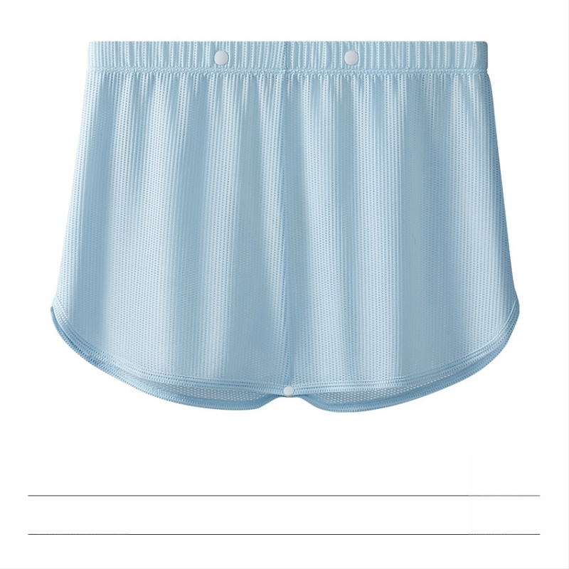 Muške bokserice s otvorom u preponama, tanak ice silk materijal, brzo sušeće, prozračne
