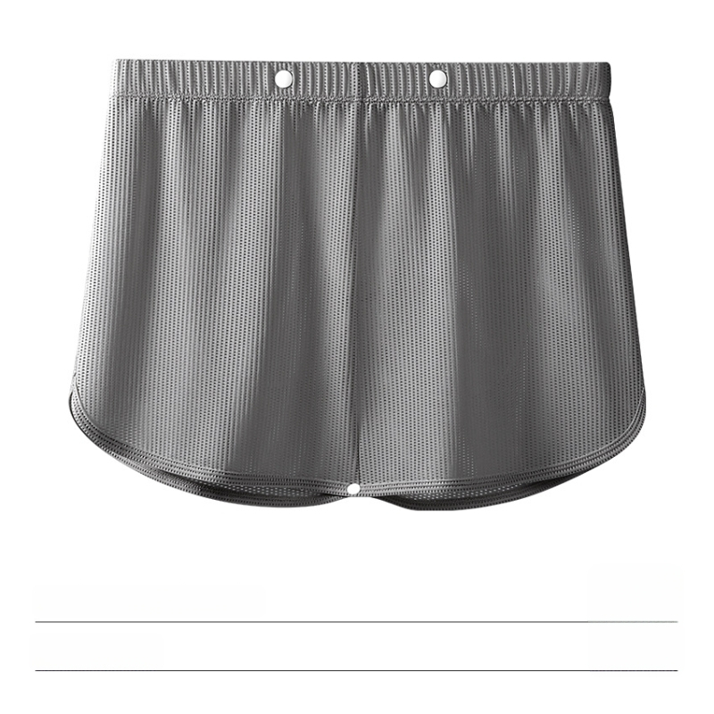 Muške bokserice s otvorom u preponama, tanak ice silk materijal, brzo sušeće, prozračne