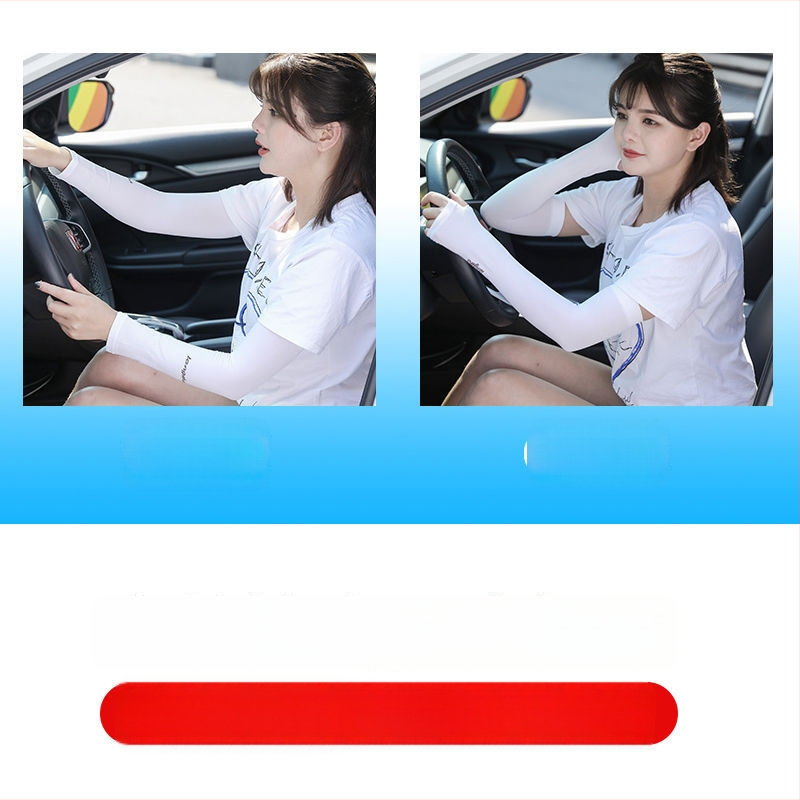 Langsha Ice Silk Karvédők UV-védelemmel, Vékonyak és Hosszúak, Uniszex, Hűs Anyag