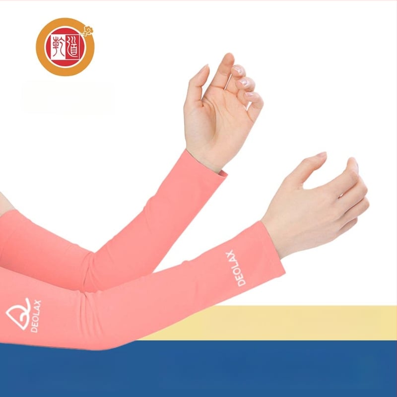 Универсални ледено-охлаждащи ръкавели за UV защита, Ice Silk материал, унисекс, за спорт на открито през лято, пролет и есен