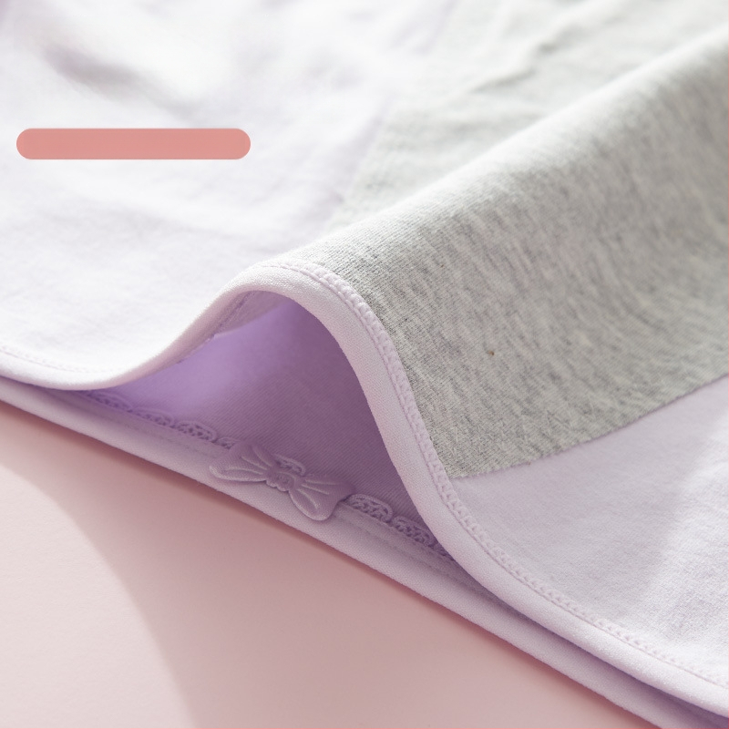Gaćice za menstrualni ciklus s zaštitom od propuštanja, srednji struk, plus veličina, za 12-godišnju djevojčicu
