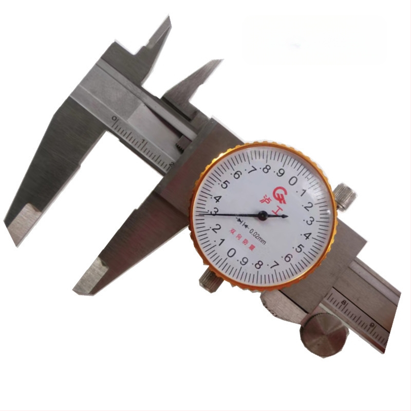 Luxong dial caliper rozsdamentes acél 0,02 mm pontossággal