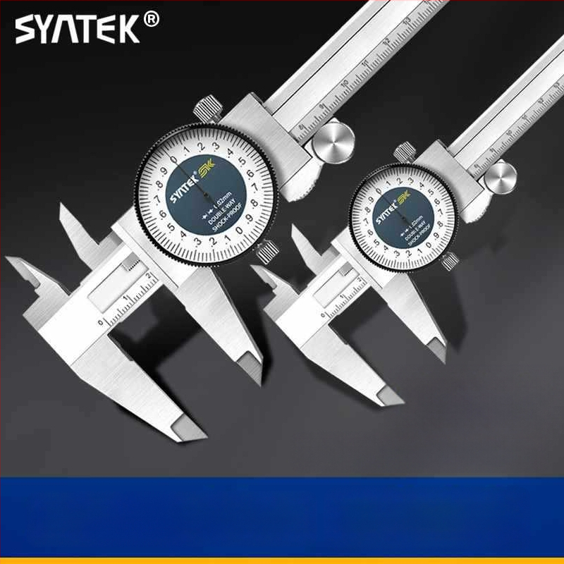 Tolómérő dial kijelzővel, ipari minőségű rozsdamentes acél