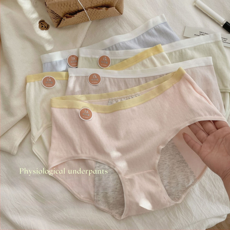 My Muscle Good Product 7A antibakterijske menstrualne gaćice od pamuka, velike veličine, produženi prepona