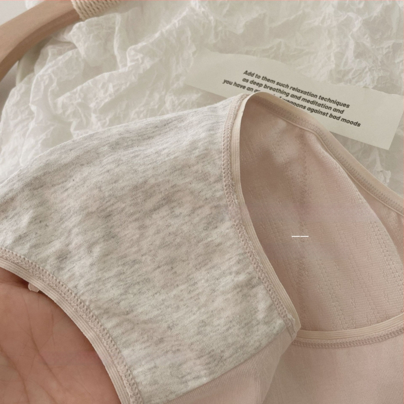 My Muscle Good Product 7A antibakterijske menstrualne gaćice od pamuka, velike veličine, produženi prepona