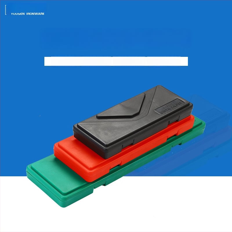 Κουτί Vernier caliper τύπου V, μοντέλο XF-02, ABS πλαστικό, συσκευασία σε κουτί, κατάλληλο για αποθήκευση εξαρτημάτων υλικού