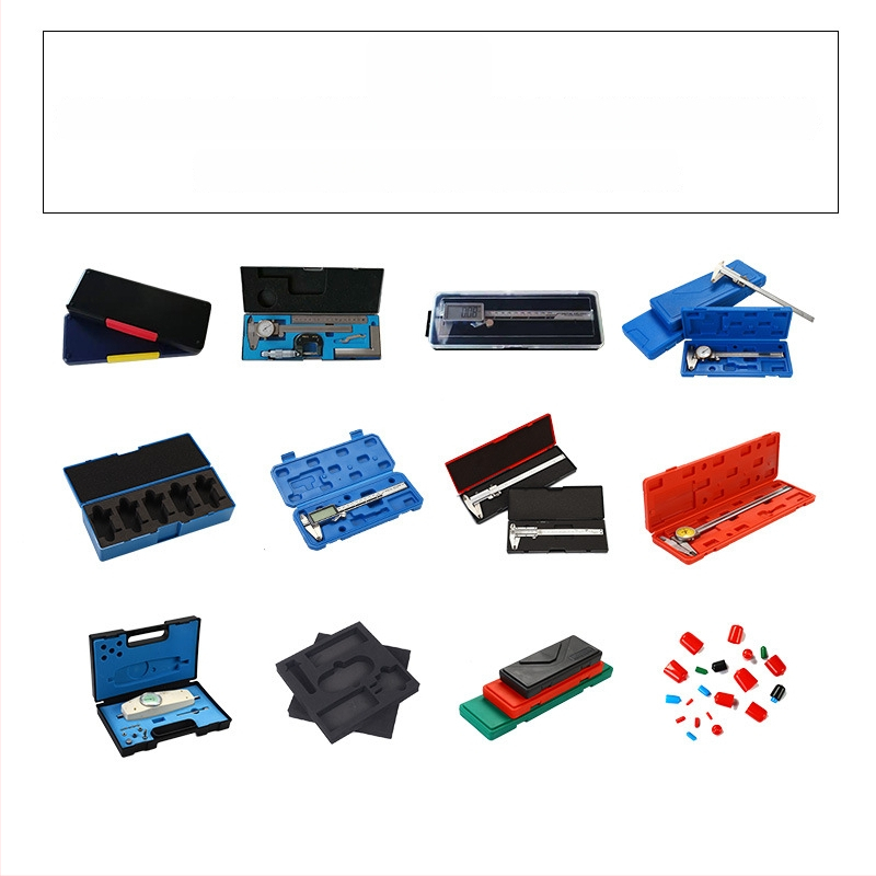 Κουτί Vernier caliper τύπου V, μοντέλο XF-02, ABS πλαστικό, συσκευασία σε κουτί, κατάλληλο για αποθήκευση εξαρτημάτων υλικού