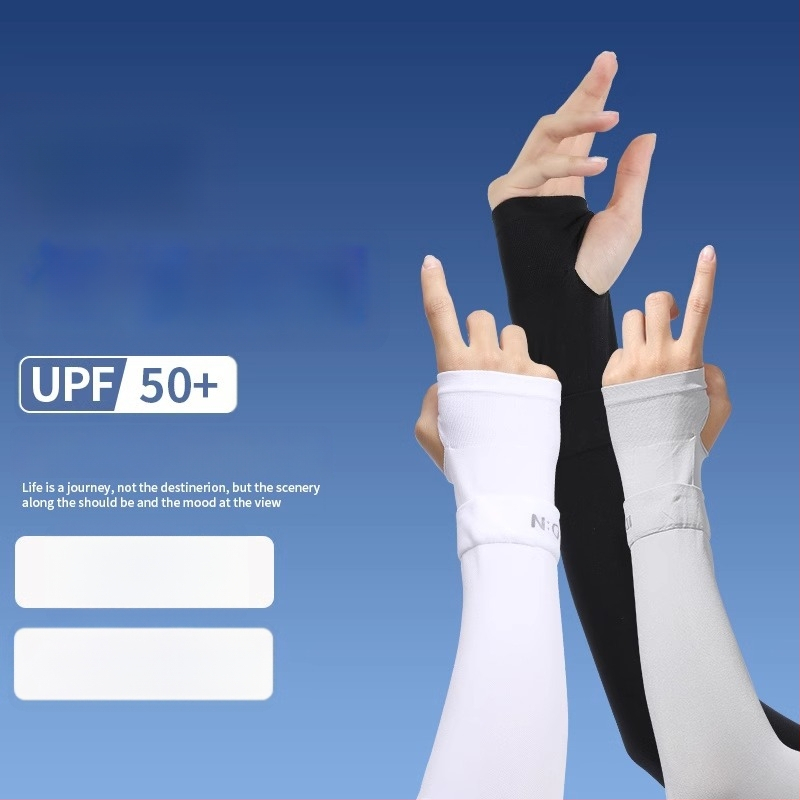 Uniszex karvédők UV-védelemmel és jégselyem anyagból, kerékpározáshoz, könnyű (fő anyag 70–80%, ≤18 g)