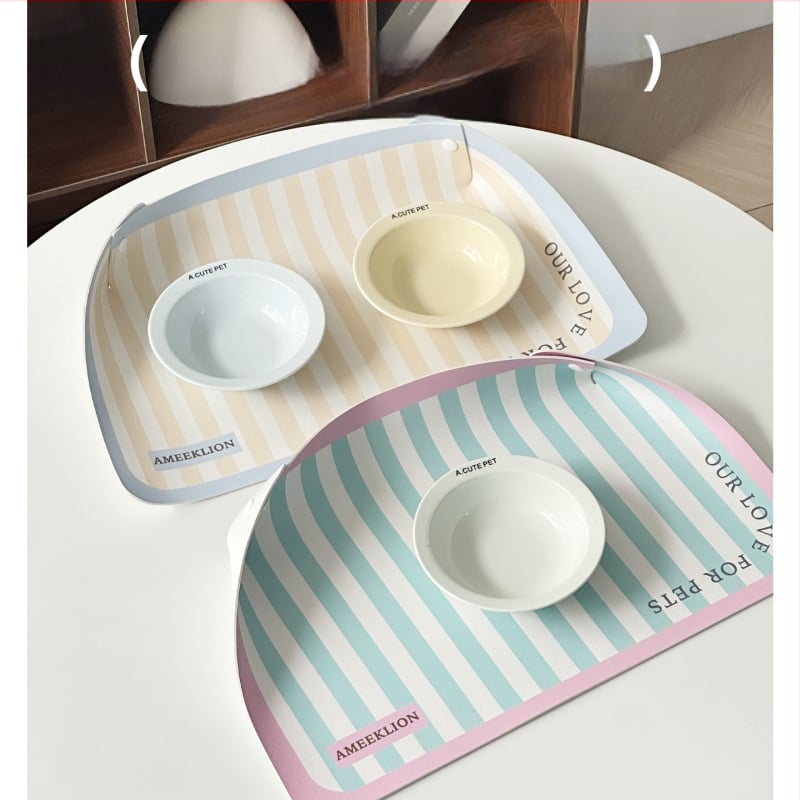 Nahkline toidulaualune koerale