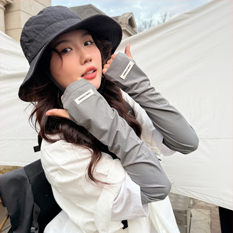 Слънцезащитни ръкави, нейлонова тъкан 61–70% съдържание, пролет 2025, стил: спортно-ежедневен