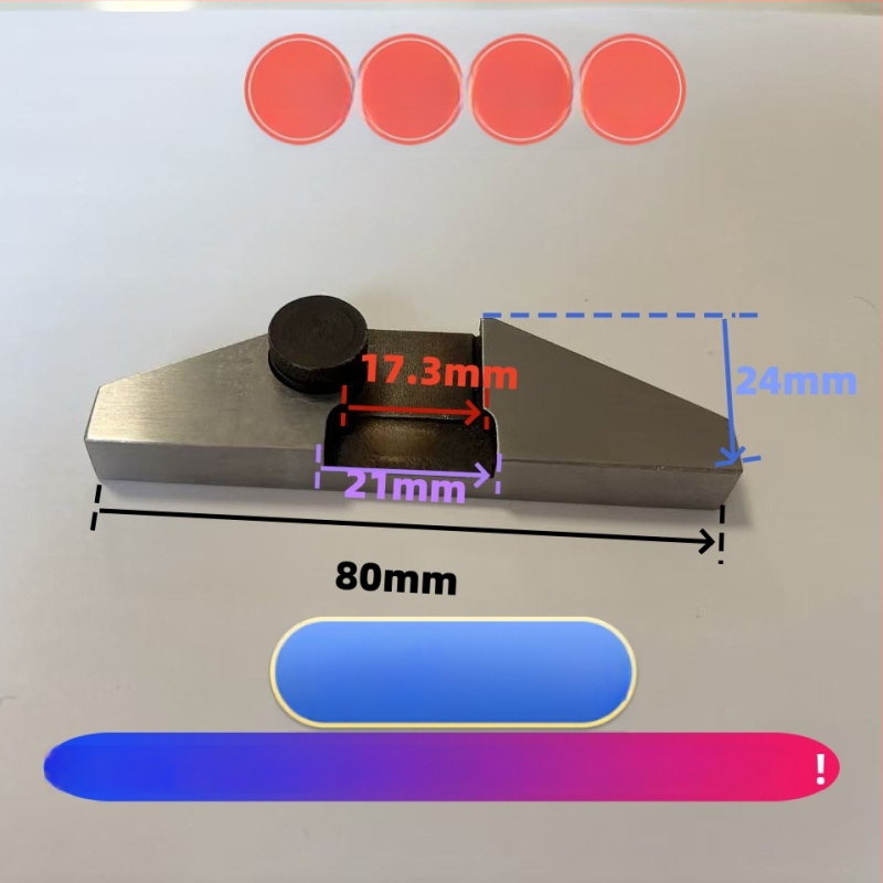Pagrindo išplėtimas su gilumos matuokliu, Vernier kalibru ir skaitmeniniu rodmeniu