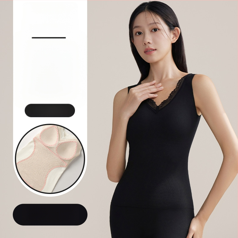 Ženski termalni vest s kapuljačom, dvostrukim slojem, velurom podstavom, 70–80% poliester