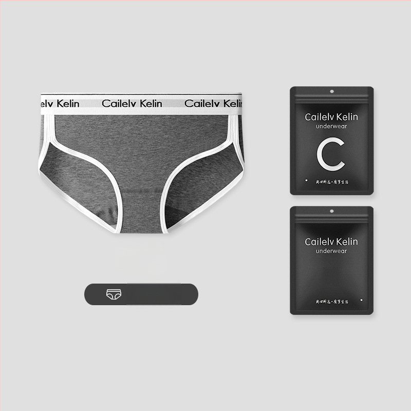 Ženske pamučne gaćice sa srednjom talijom, prozračne, oblikovanje tijela, antibakterijske, brzo sušeće