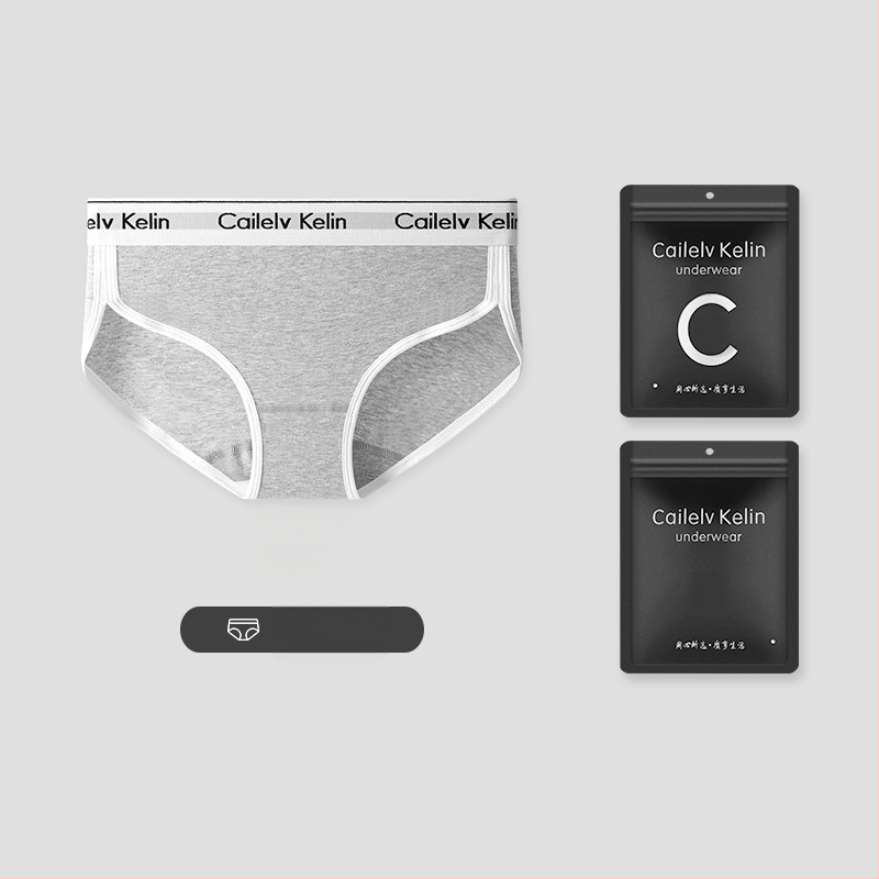 Ženske pamučne gaćice sa srednjom talijom, prozračne, oblikovanje tijela, antibakterijske, brzo sušeće