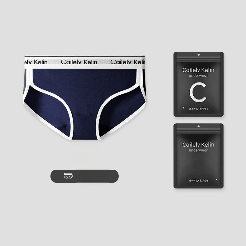 Ženske pamučne gaćice sa srednjom talijom, prozračne, oblikovanje tijela, antibakterijske, brzo sušeće