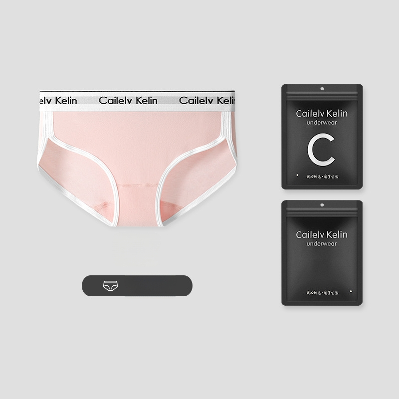 Ženske pamučne gaćice sa srednjom talijom, prozračne, oblikovanje tijela, antibakterijske, brzo sušeće