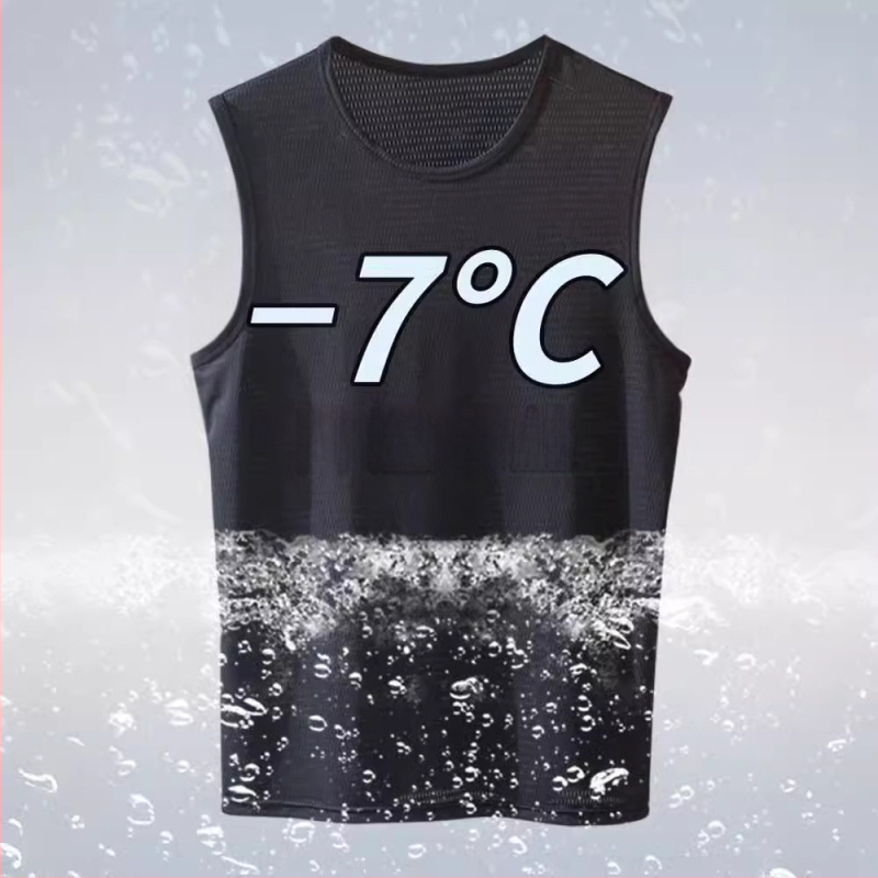 Muški bez rukava T‑shirt s tekstom, slobodan kroj, ljeto, sport