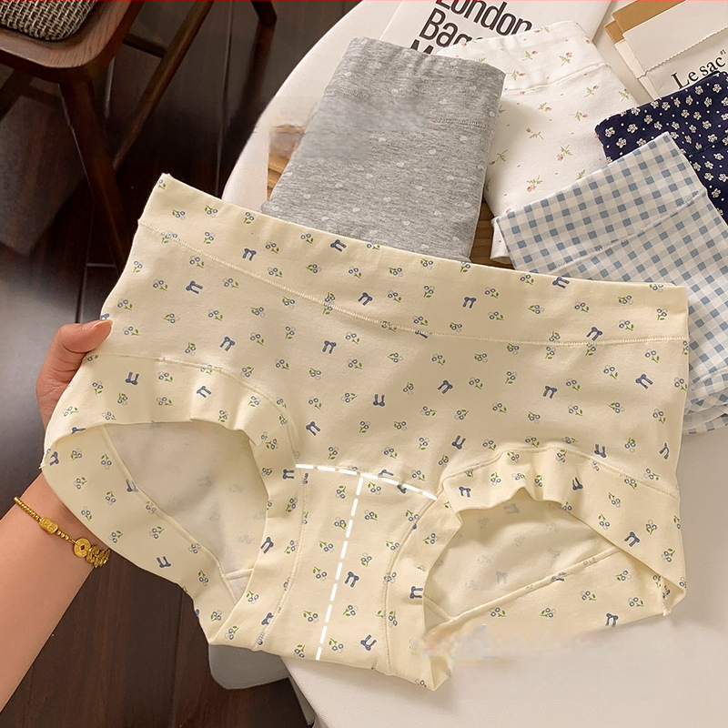 Ženske boxerice s visokim strukom, 100% pamuk, antibakterijske, produženi prepona dio, velika veličina