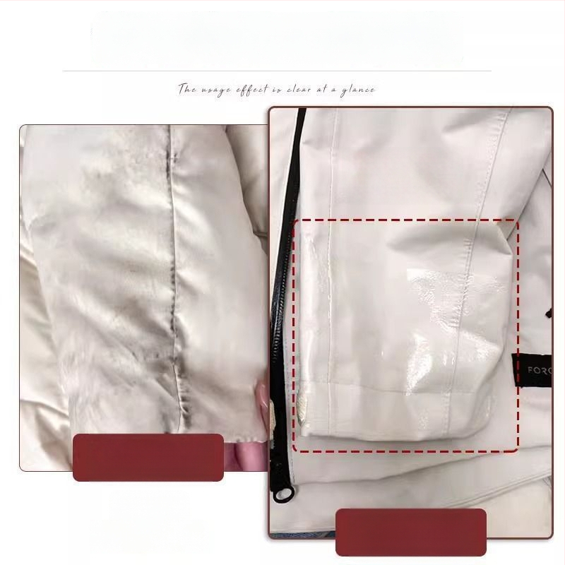 Kakla aizsarguzlīme - caurspīdīga, vienreizējās lietošanai, antinetīrības aizsardzība uz krekliņa kakla un piedurknēm