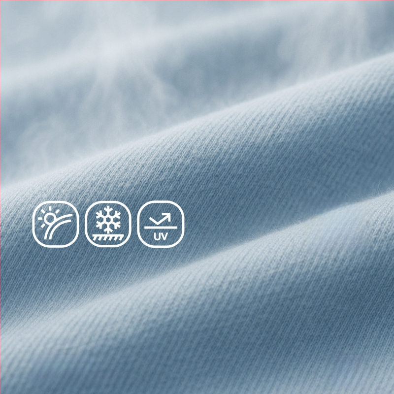 Kefei слънцезащитни ръкавели от ледено-копринена тъкан, нейлон 90–95%, прост стил, пролет 2025