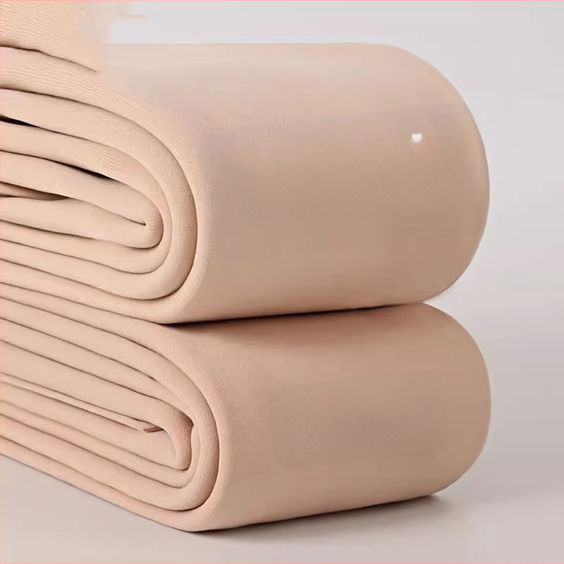 Női nylon leggings fleece-béléssel, ultra-vastag 501–600 g/m2, varrás nélküli, deréktámasz, melegen tart.