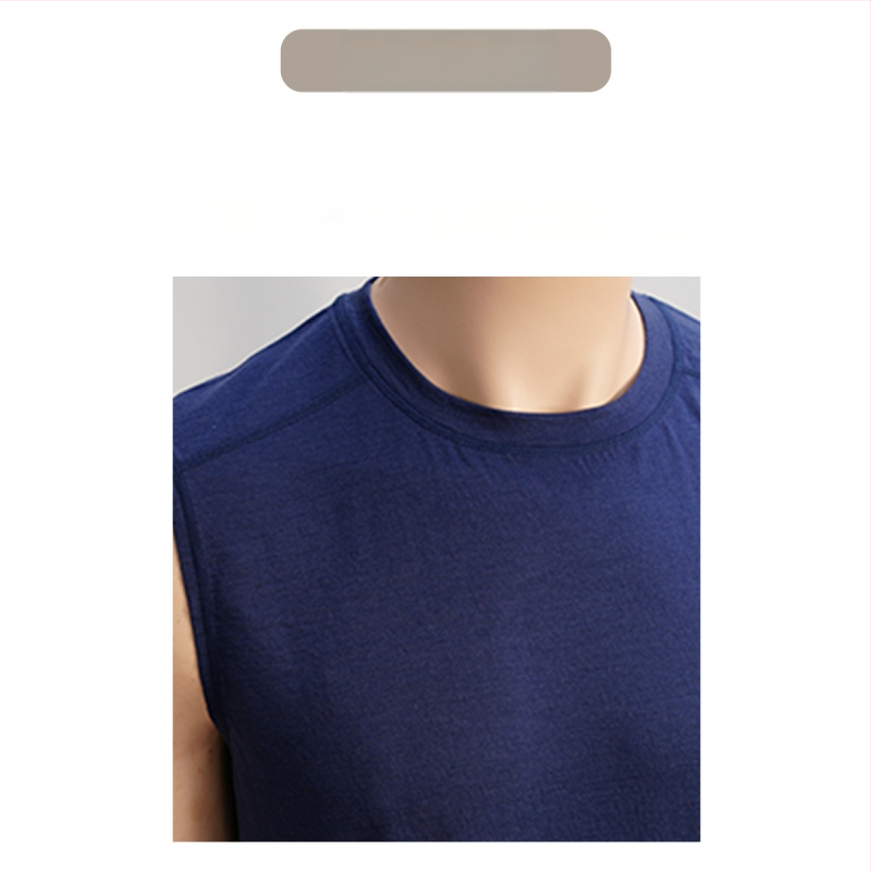 Γιλέκο Merino μαλλί – χωρίς μανίκια, unisex, καλοκαίρι (87% Merino μαλλί)