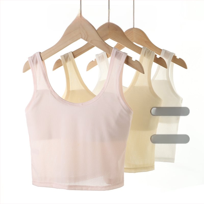 Mergaitėms skirtas nailoniniai liemenėlė-vesta vystymosi etapui, kvėpuojanti liemenėlės įdaila, pilnas kaušelis, plonas formuojantis kaušelis, fiksuotos dvigubos petnešos