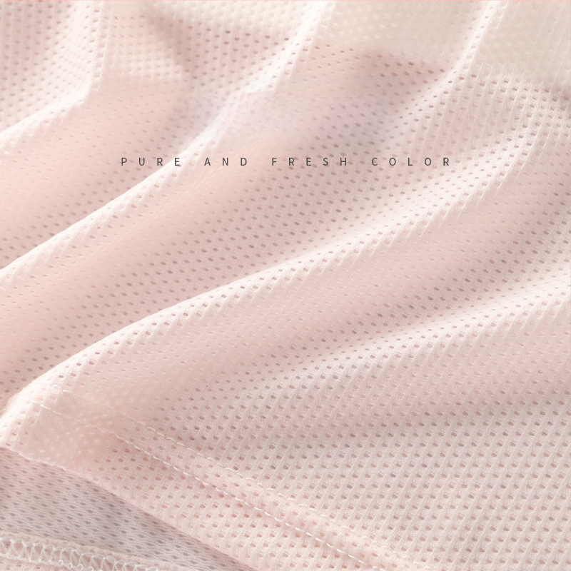 Mergaitėms skirtas nailoniniai liemenėlė-vesta vystymosi etapui, kvėpuojanti liemenėlės įdaila, pilnas kaušelis, plonas formuojantis kaušelis, fiksuotos dvigubos petnešos