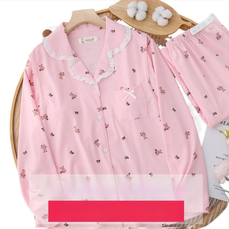 Νυχτικά θηλασμού μετά τον τοκετό, από 100% βαμβάκι, για όλες τις εποχές, με επένδυση στήθους; Ύφανση: Tr fabric; Κύρια ύλη: PVC; Περιεκτικότητα κύριας ύλης: ≤30%; Μακριά μανίκια; Λαιμός τύπου πόλο