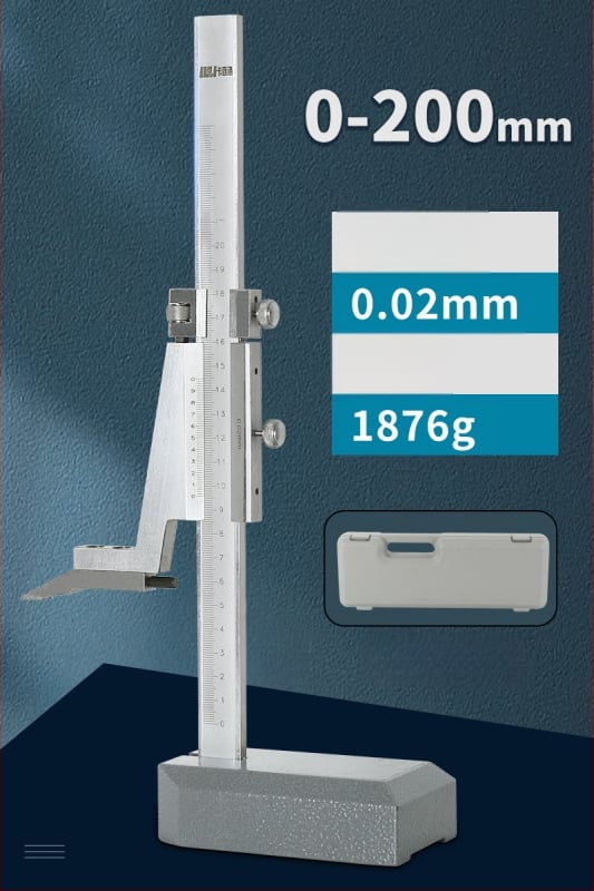 Digitális kijelzős magasságmérő, jelölő és vernier kaliber (Márka: Mark Youth)