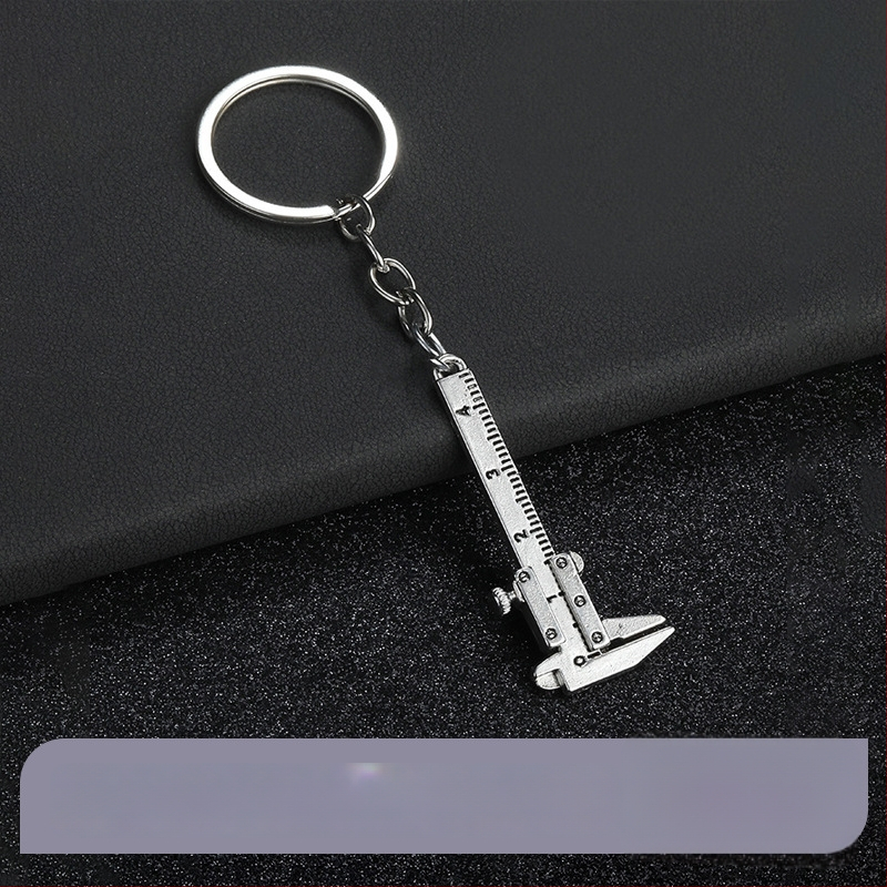 Пластмасов верниер калипер за домашно използване, миниатюрен измервателен инструмент за бижута и гривни, високопрецизен, със часовник