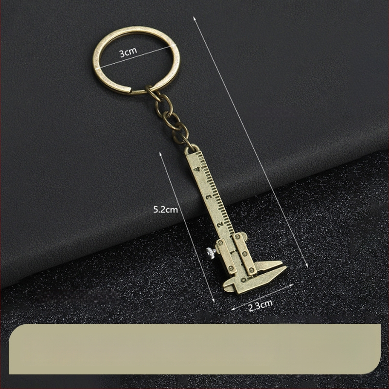 Пластмасов верниер калипер за домашно използване, миниатюрен измервателен инструмент за бижута и гривни, високопрецизен, със часовник