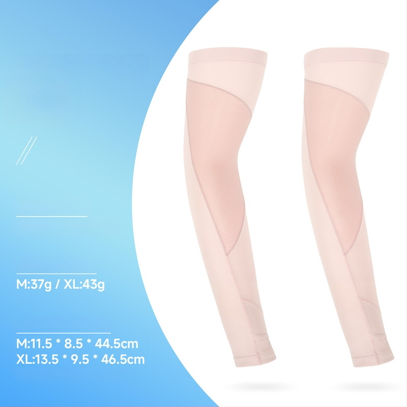 Išorinės UV apsaugos Ice Silk rankovės, skirtos dviračiui ir važiavimui, unisex, kvėpuojantis nailonas