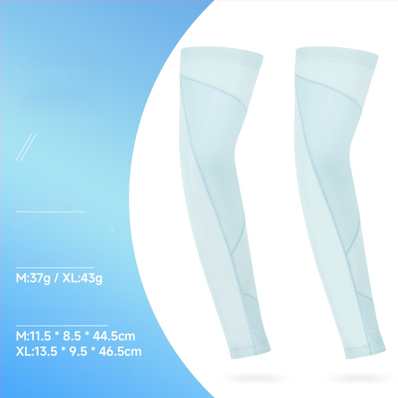Išorinės UV apsaugos Ice Silk rankovės, skirtos dviračiui ir važiavimui, unisex, kvėpuojantis nailonas