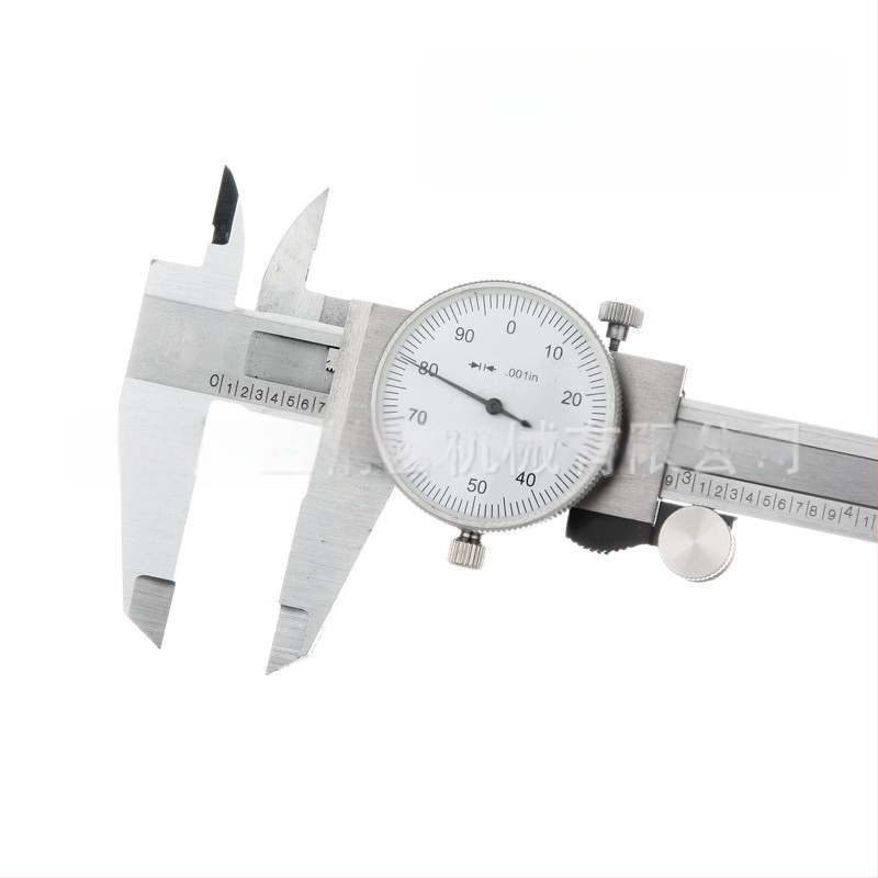 Dial tolómérő, 0-150 mm / 0-6 in, felbontás 0.001 in